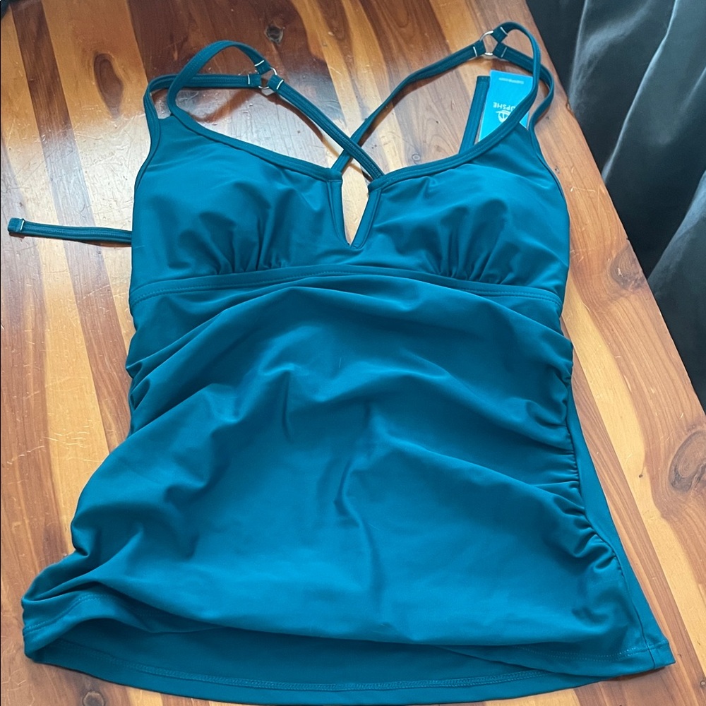 Cupshe Teal Camisole Top